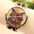 2015 new design big eye owl handmade promotion watch